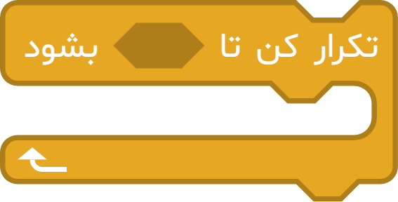 بلوک تکرار کن تا ... بشود